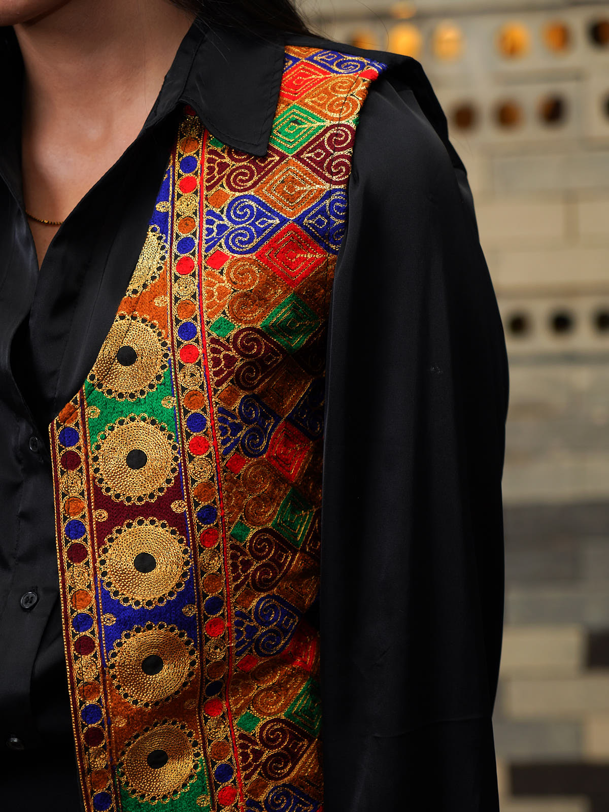 HERAT - Afghan Embroidered Vest – ShopZarak