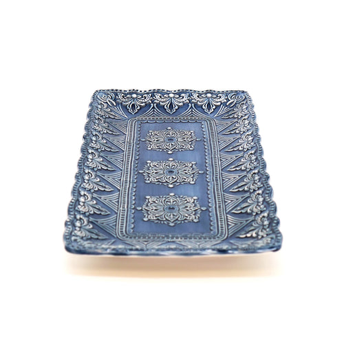 DÂNESH - Patterned Rectangle Serving Plate