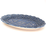 DÂNESH - Patterned Oval Serving Plate