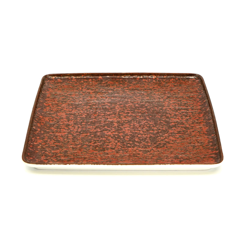 SCARLET - Red Serving Plate