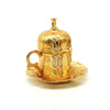 Turkish Coffee Set in Gold