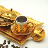 Turkish Coffee Set in Gold