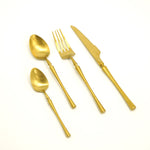 Gold Cutlery Set