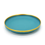 NAGEENA - Gold Rim Dinner Plate