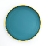 NAGEENA - Gold Rim Dinner Plate