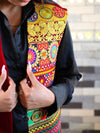 NĪLĪ - Afghan Embroidered Vest